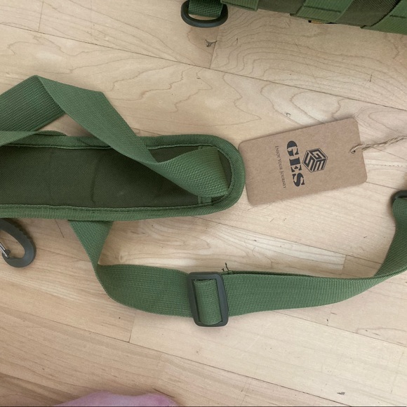 Military Green Tactical Laptop Bag - Picture 7 of 7